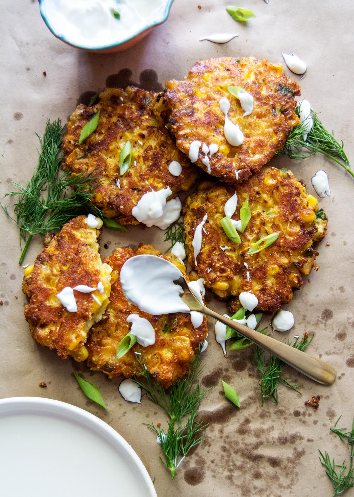 Classic Cheesy Corn Fritters - Culinary Cool