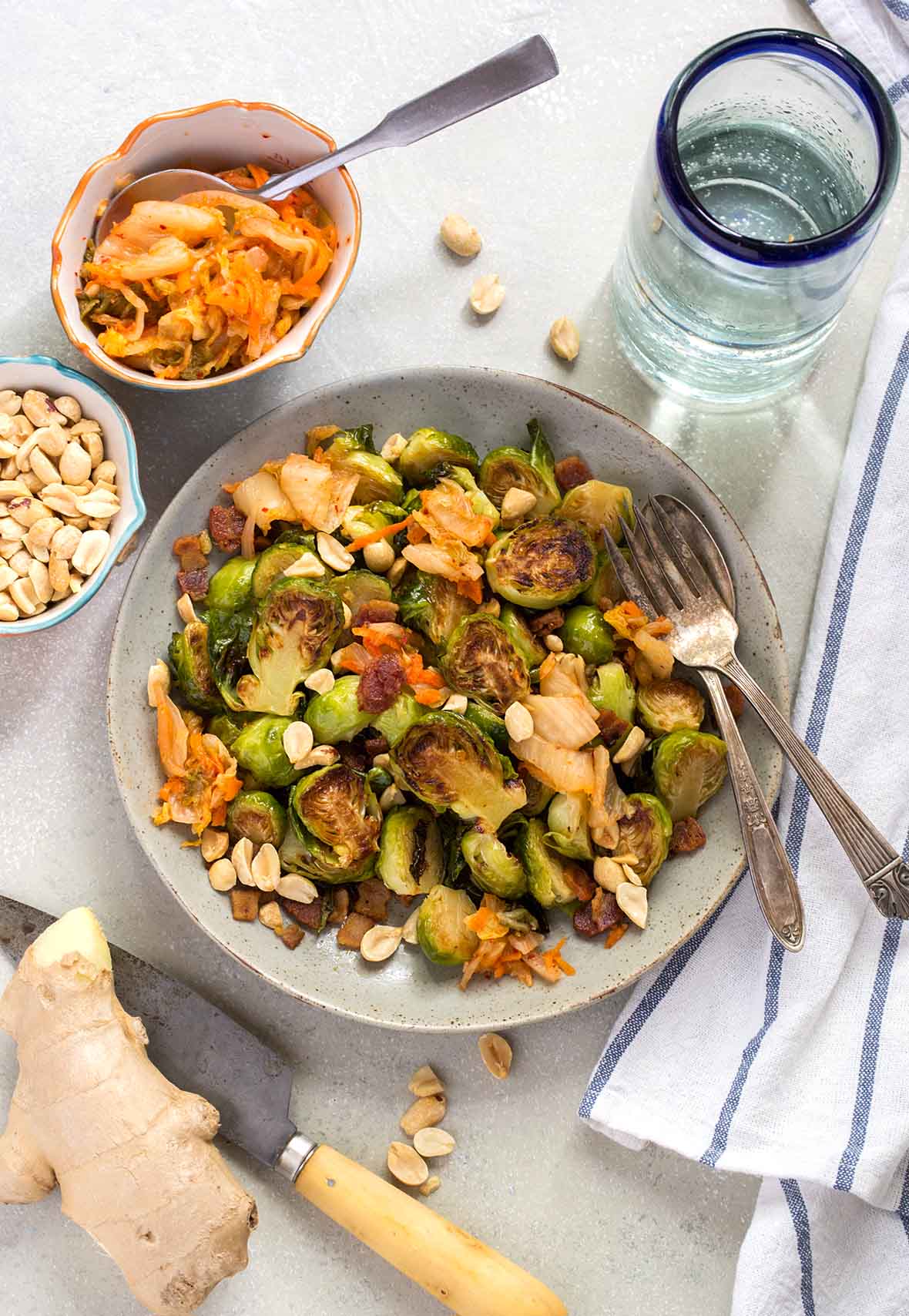 Brussel Sprouts With Kimchi Sauce at Emily Williams blog